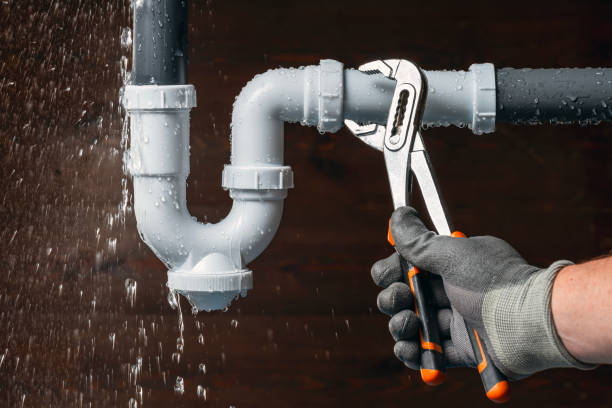Professional Pipe Repair technician working in Hebron, MD